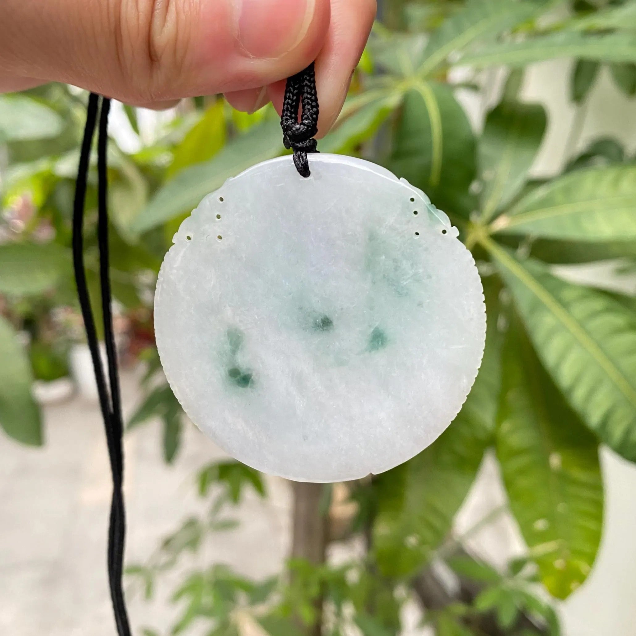 Genuine Jade Buddha Pendant - Symbol of Peace and Serenity