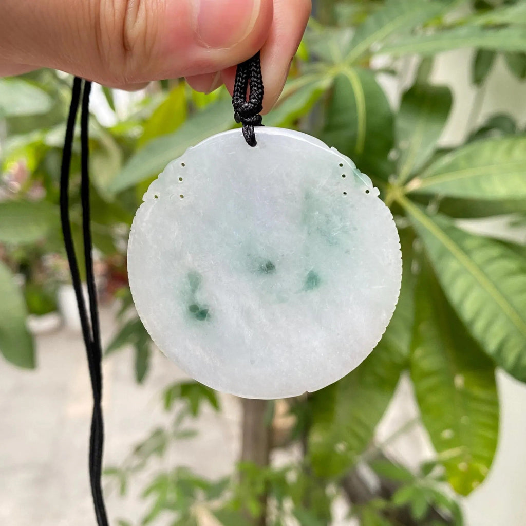 Genuine Jade Buddha Pendant - Symbol of Peace and Serenity