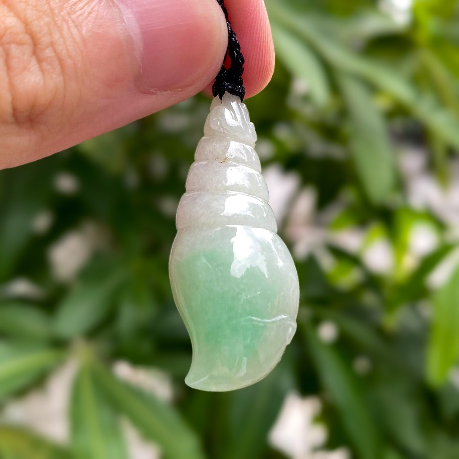 Gransky Tri-Colored Sea Shell Pendant - Handmade Ocean-Inspired Jewelry Gift