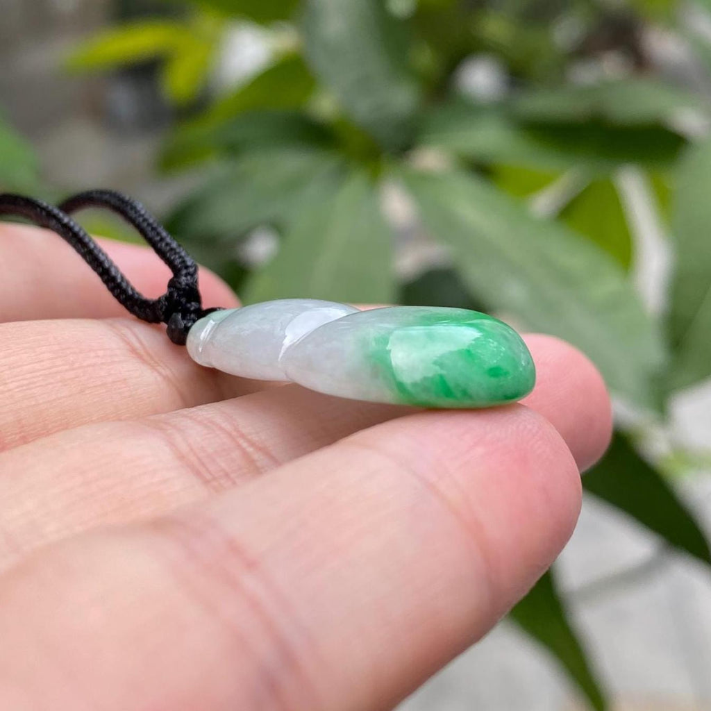 29mm Green Jade Hulu Pendant – Natural Type-A Jadeite