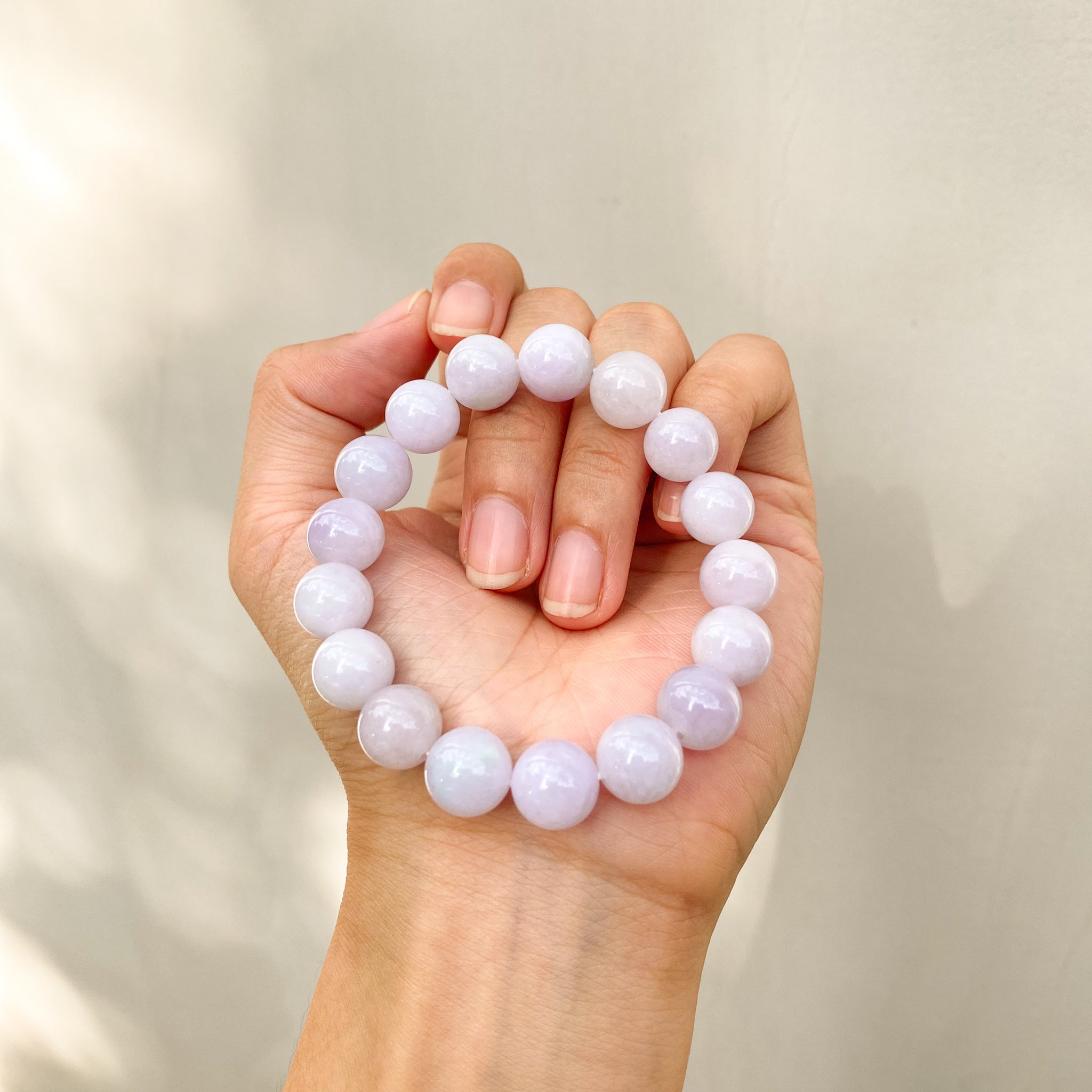 Burmese Jade Bracelet, Jade Beads Bracelet, Natural Jade Gemstone Bracelet, Jade Healing Jewelry, Jade Bracelet for Woman, Purple Jade, Gift