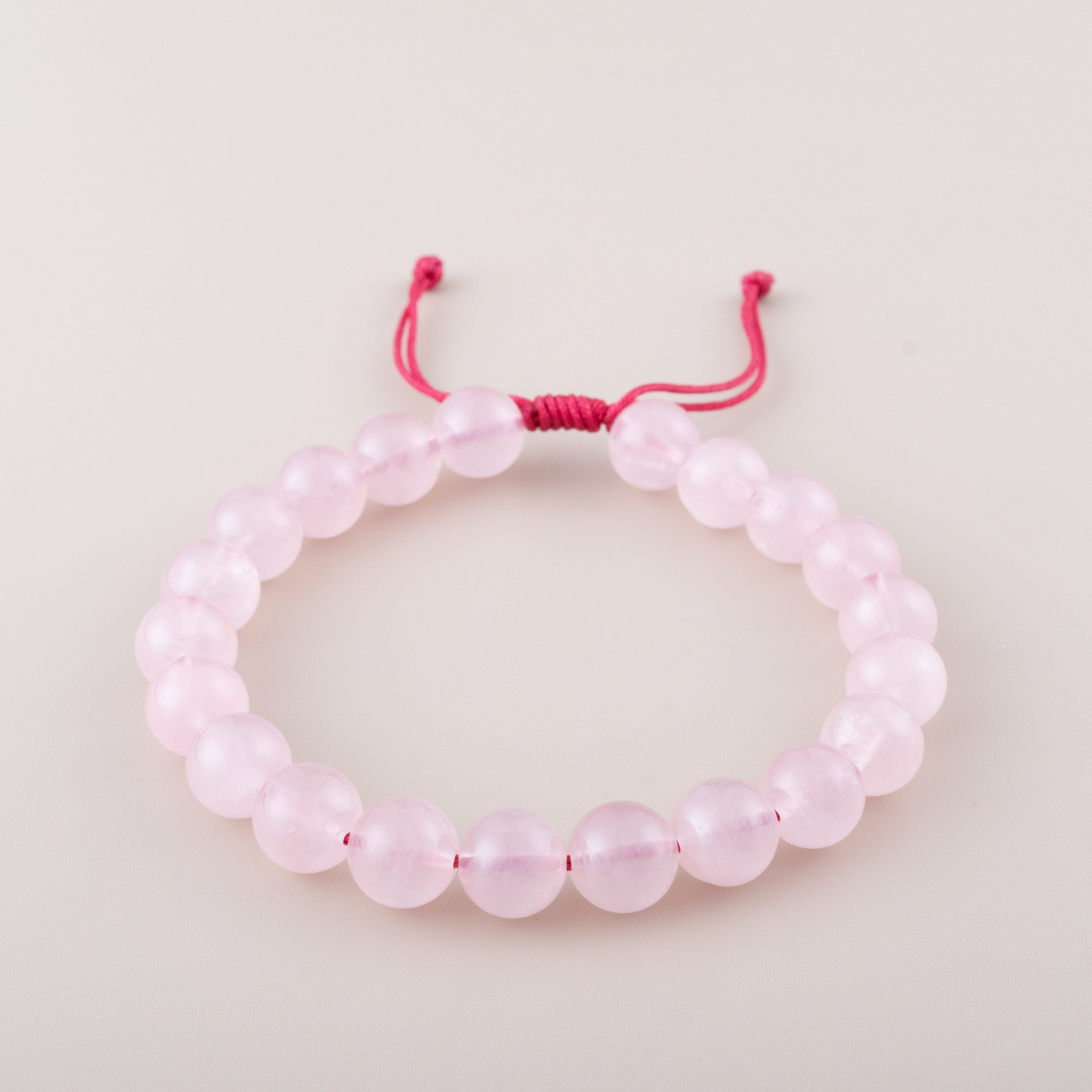 Rose Quartz Beaded Bracelets