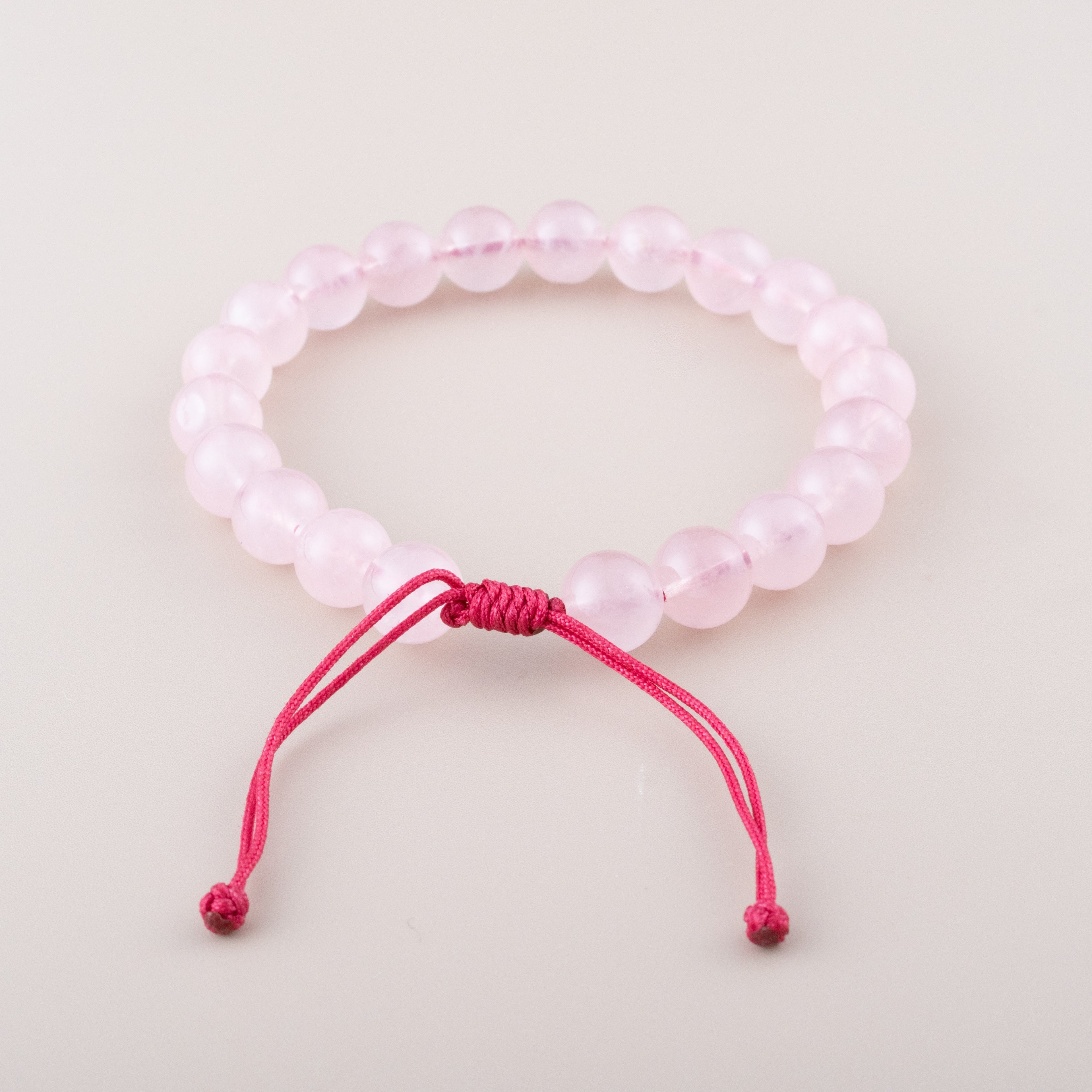 Rose Quartz Beaded Bracelets