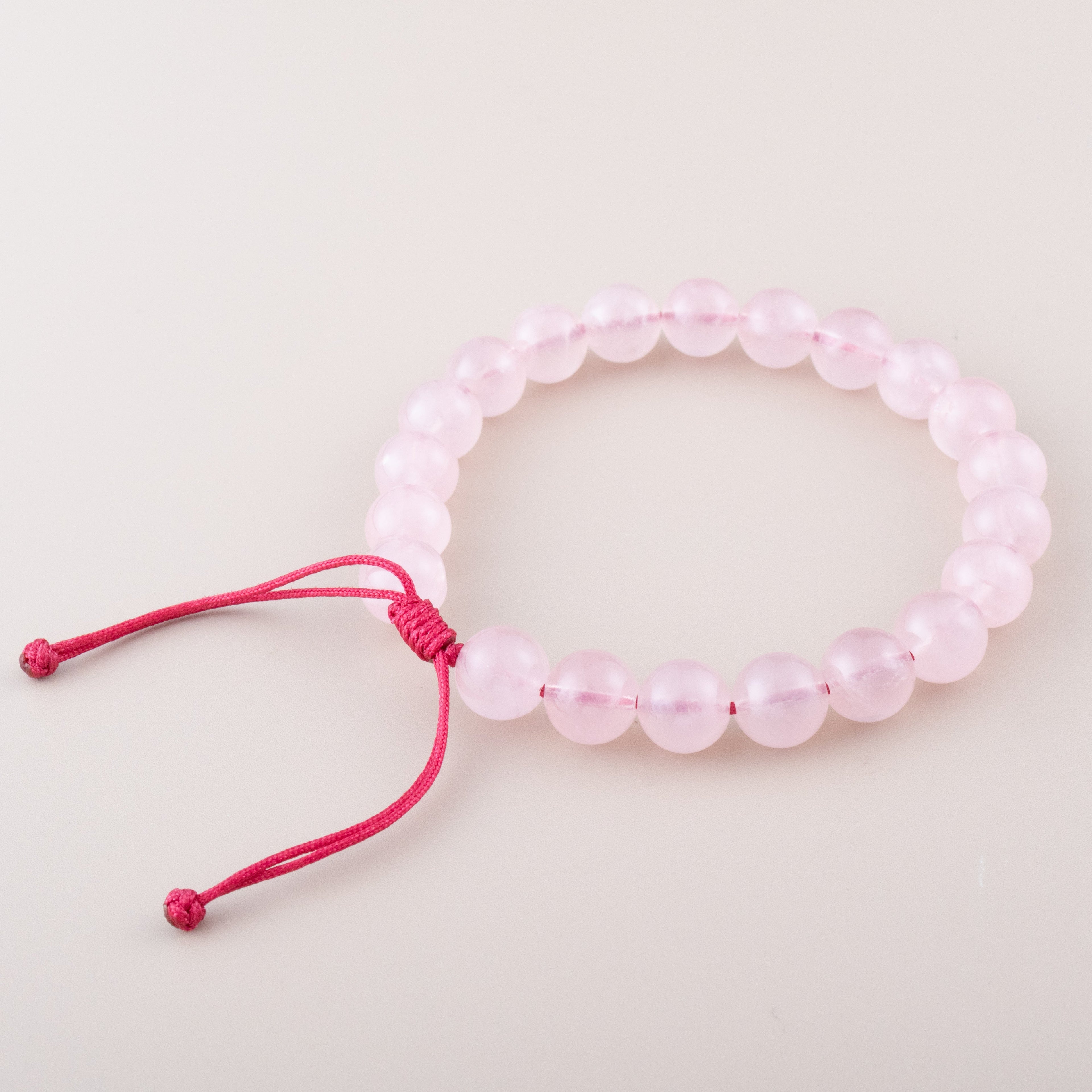 Rose Quartz Beaded Bracelets