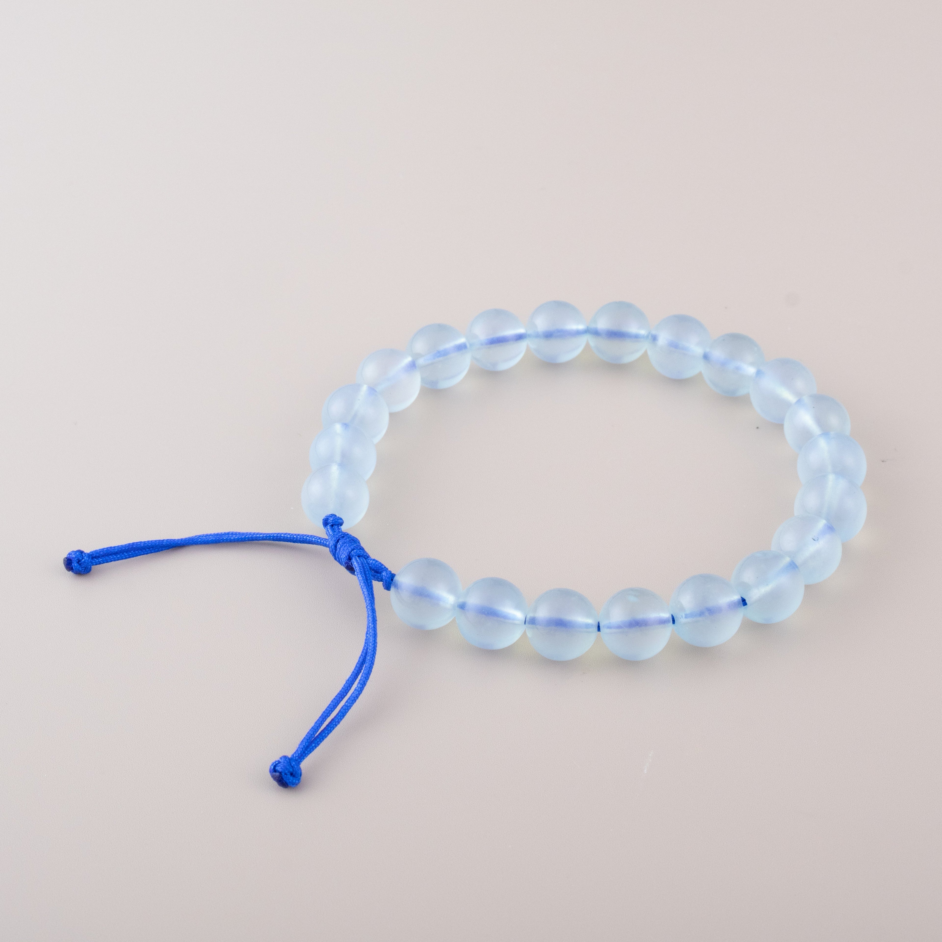 Acquamarine Beaded Bracelets 8mm 9mm