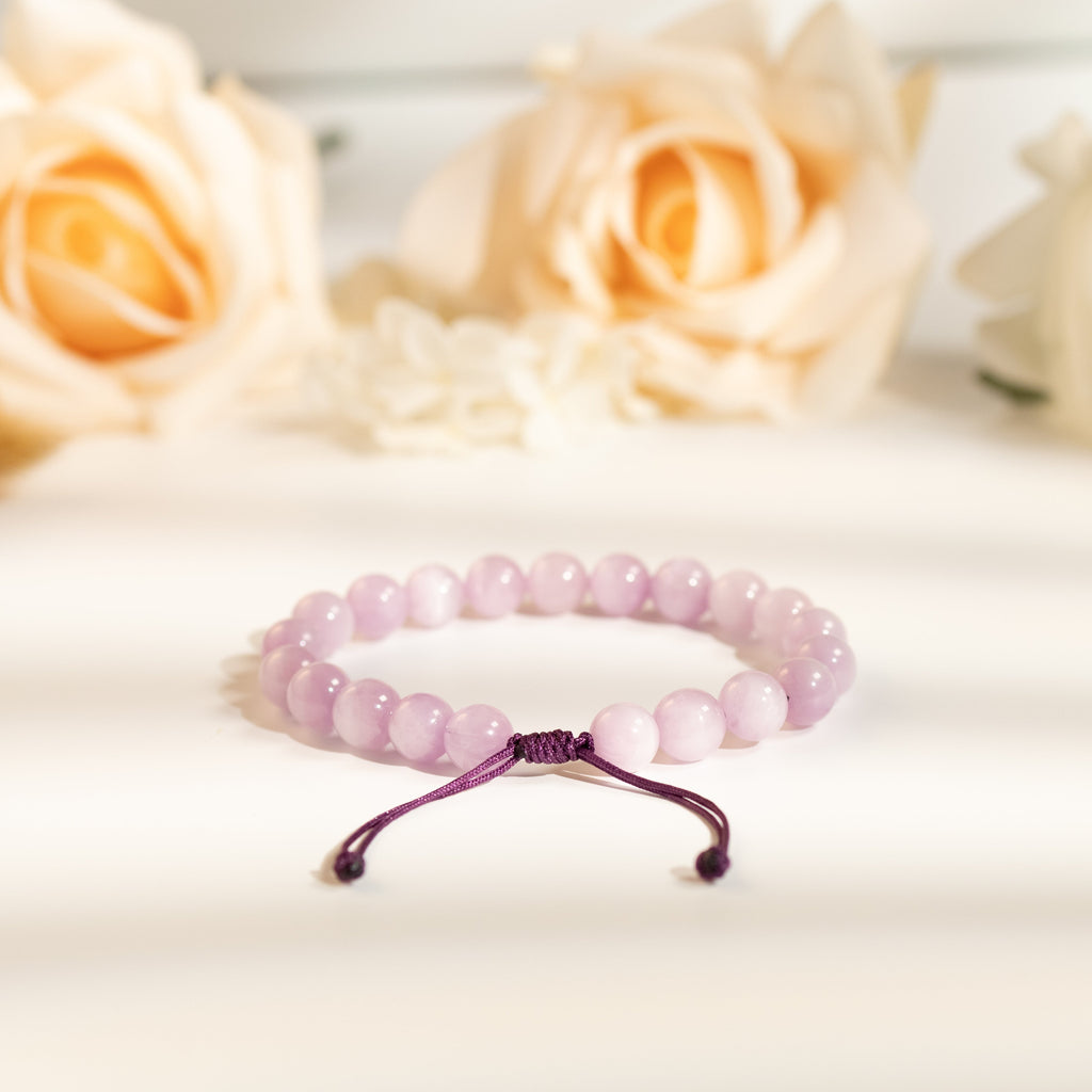 Lepidolite Beaded Bracelets 8mm 9mm