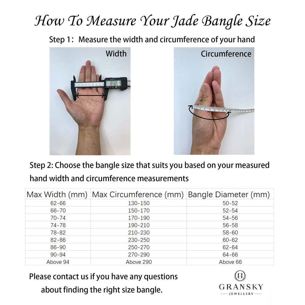 Natural Jadeite Real Jade Green Bangle Bracelet 60mm